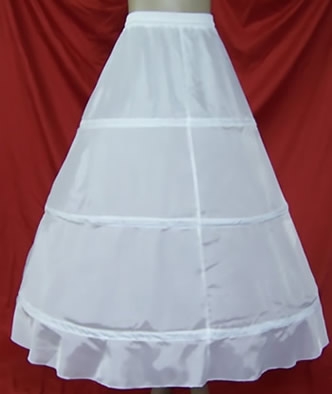 Image of Petticoat - 3 Hoop, 1 Layer